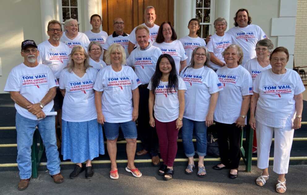VOTE VAIL campaign volunteers
